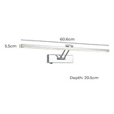 Lunescent Lighting Vanidad Tri-Colour LED Picture Light