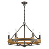Lunescent Lighting Corey 6 Light Pendant