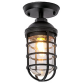 Lunescent Lighting Shaan Outdoor Ceiling Light