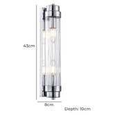 Lunescent Lighting Idra Iron Up/Down Wall Light