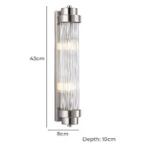 Lunescent Lighting Idra Iron Up/Down Wall Light
