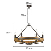 Lunescent Lighting Corey 6 Light Pendant