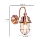 Lunescent Lighting Gorman Stainless Steel Outdoor Wall Light
