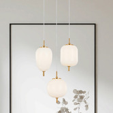 Lunescent Lighting Nahia Multi Iron 3 Light Pendant