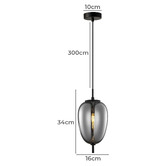 Lunescent Lighting Nahia Drop Iron Pendant Light
