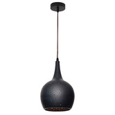 Lunescent Lighting Delaware Teardrop Perforated Metal Pendant Light