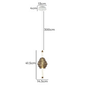 Lunescent Lighting Prescott LED Pendant Light