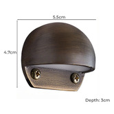 Lunescent Lighting Morgan Eyelid LED Step Light