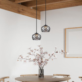 Lunescent Lighting Zeke Iron LED Pendant Light