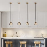 Lunescent Lighting Zeke Iron LED Pendant Light