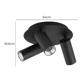 Lunescent Lighting Darcy Ceiling Spotlight