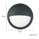Lunescent Lighting Hilda LED Outdoor Bulkhead Light