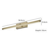 Lunescent Lighting Harley Aluminium LED Bathroom Vanity Light
