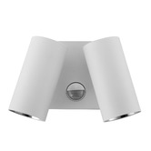 Lunescent Lighting Double Adjustable LED Pillar Light with Sensor