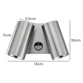 Lunescent Lighting Double Adjustable LED Pillar Light with Sensor