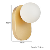 Lunescent Lighting Evie Wall Light