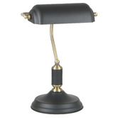 Lunescent Lighting Ciana Iron Banker Lamp