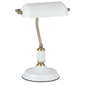Lunescent Lighting Ciana Iron Banker Lamp