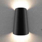 Lunescent Lighting Chiara Tri-Colour LED Outdoor Up/Down Wall Light