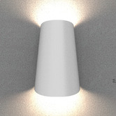 Lunescent Lighting Chiara Tri-Colour LED Outdoor Up/Down Wall Light