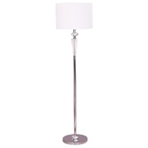 Lunescent Lighting Elidi Iron &amp; Crystal Floor Lamp