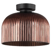 Lunescent Lighting Xamira Iron &amp; Glass DIY Batten Fix Light
