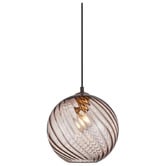 Lunescent Lighting Zora Iron &amp; Glass Pendant Light