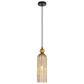 Lunescent Lighting Eos Iron &amp; Glass Pendant Light