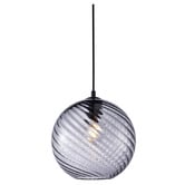 Lunescent Lighting Zora Iron &amp; Glass Pendant Light