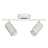 Lunescent Lighting Liora Aluminium 2 Lamp Adjustable Spotlight