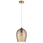 Lunescent Lighting Luxor Glass Pendant Light