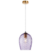 Lunescent Lighting Luxor Glass Pendant Light