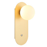 Lunescent Lighting Clarion Iron Wall Light