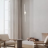 Lunescent Lighting Roshan Aluminium LED Wall Sconce