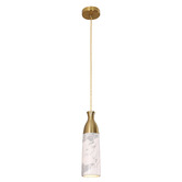 Lunescent Lighting Mordecai Marble Pendant Light