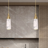 Lunescent Lighting Mordecai Marble Pendant Light