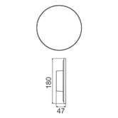 Lunescent Lighting Deryn LED Outdoor Wall Light