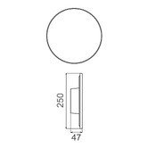 Lunescent Lighting Deryn LED Outdoor Wall Light