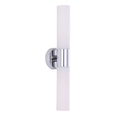 Lunescent Lighting Nyra Iron &amp; Glass Up/Down Wall Light