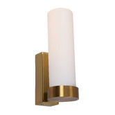 Lunescent Lighting Nyra Iron &amp; Glass Wall Light