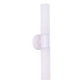 Lunescent Lighting Nyra Iron &amp; Glass Up/Down Wall Light