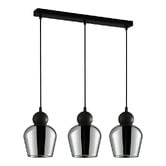 Lunescent Lighting Champan Iron 3 Light Linear Pendant
