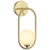Lunescent Lighting Ryker Glass Wall Sconce