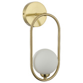 Lunescent Lighting Ryker Glass Wall Sconce