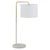 Lunescent Lighting Kyren Marble Adjustable Table Lamp