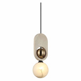 Lunescent Lighting Kyson Oakwood Pendant Light