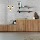 Lunescent Lighting Kyson Oakwood Pendant Light