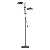 Lunescent Lighting Aeryx Adjustable 2-Light Floor Lamp