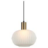 Lunescent Lighting Tahlia Oval Glass Pendant Light