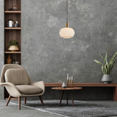 Lunescent Lighting Tahlia Oval Glass Pendant Light